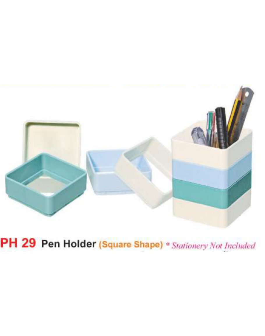 Pen Holder Pen Holder Square Shape PH29 pen-holder-pen-holder-square-shape-ph29